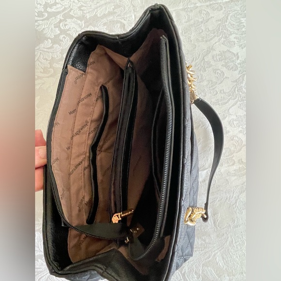 Montana West Quilted Tote with Gold Accents - Picture 5 of 5